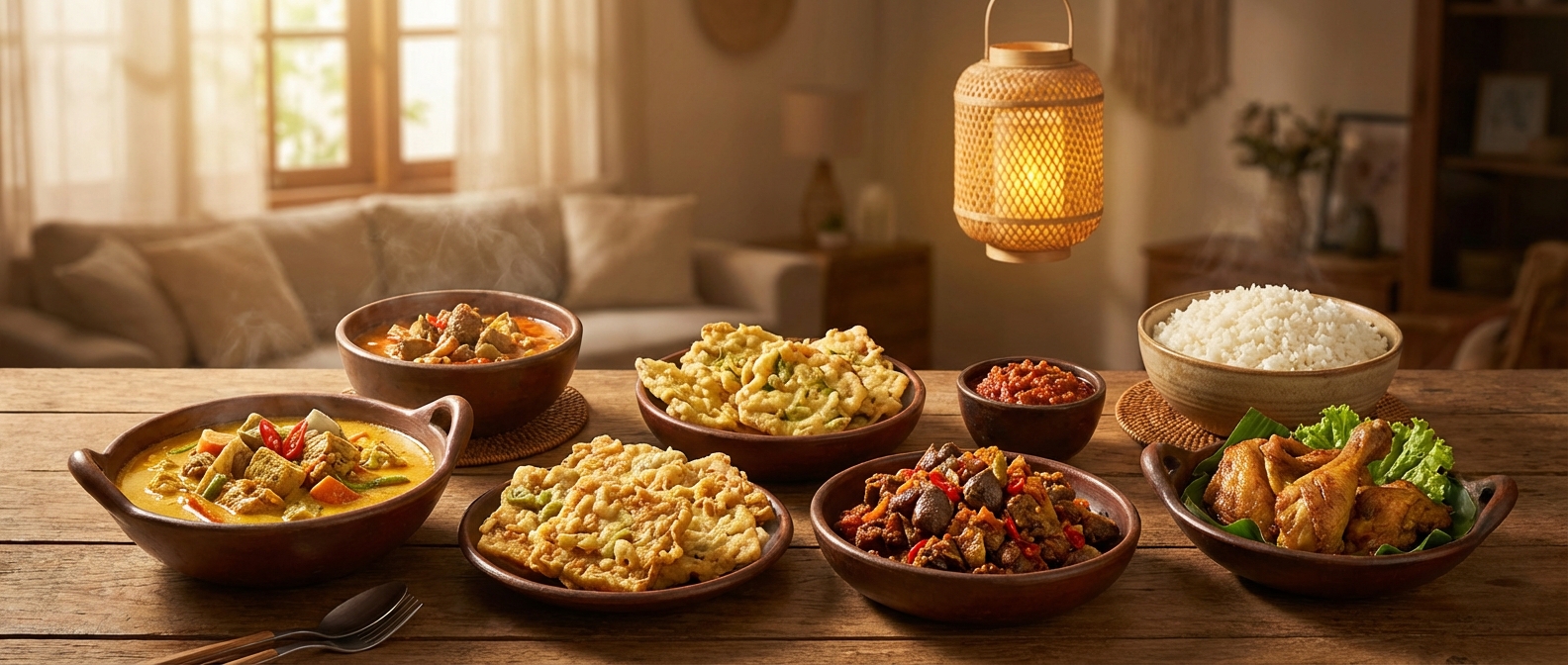 Buka puasa table spread